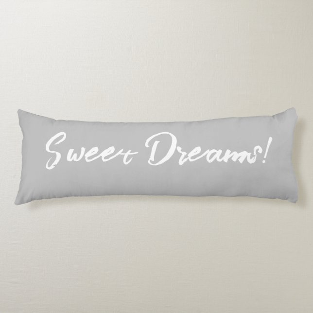 Sweet Dreams body pillow.  Pillow (Front)