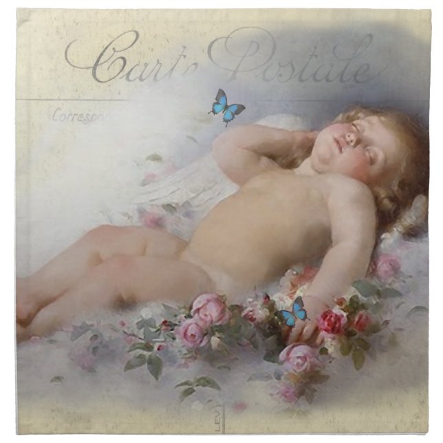 Sweet Dreams Cloth Napkin (Front)