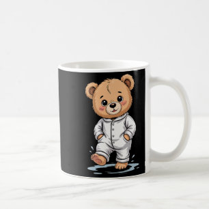 Sweet Dreams Cool Teddy Bear With Pajamas Premium Coffee Mug