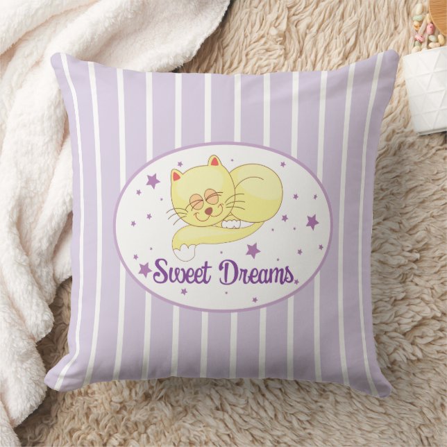 Sweet Dreams Cotton Throw Pillow 20" x 20" (Blanket)