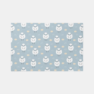 Sweet Dreams Counting Sheep Nursery Rug