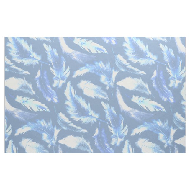 sweet dreams  - cyanotype feathers : fabric (Fat Quarter)