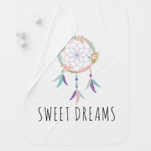 Sweet Dreams Dreamcatcher Minky Blanket