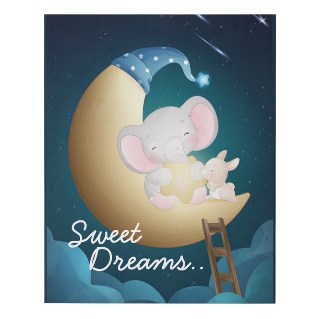 Sweet Dreams  Faux Canvas Print (Front)