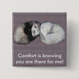 Sweet Dreams Ferrets Button