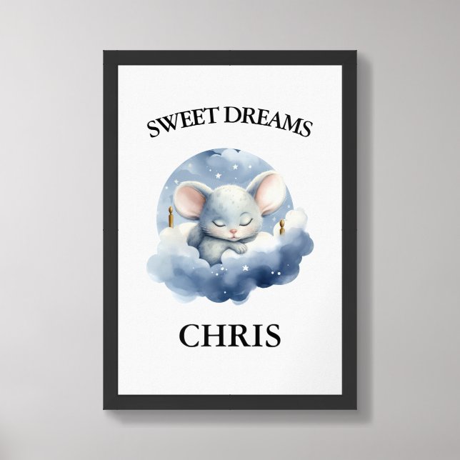 Sweet Dreams Framed Poster (Framed Front)