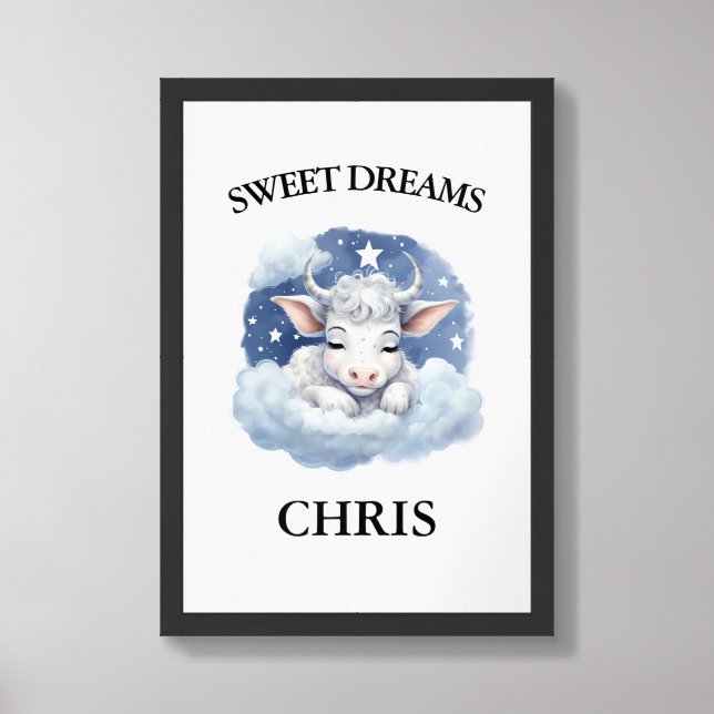 Sweet Dreams Framed Poster (Framed Front)