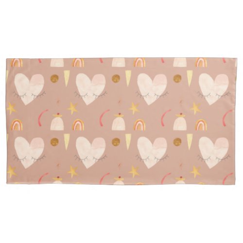 Sweet Dreams Girls Room King Pillow Case