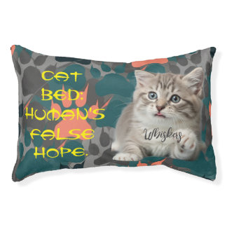 Sweet Dreams, My Feline Friend: Personalized Cat Pet Bed