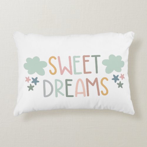 Sweet Dreams Nursery Pillow