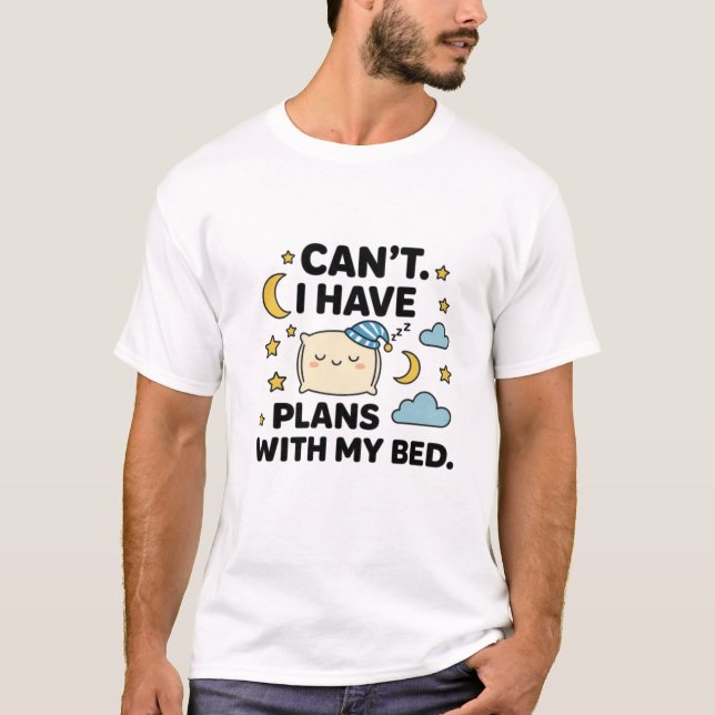 Sweet Dreams Pillow – Cozy Sleep Vibes T-Shirt (Front)