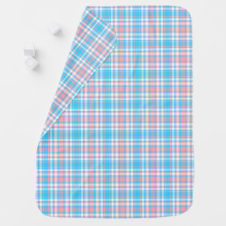 Sweet Dreams Plaid Baby Blanket