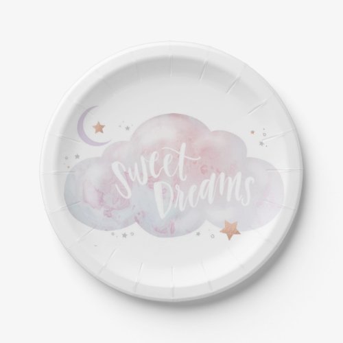 Sweet Dreams Slumber Party Plates