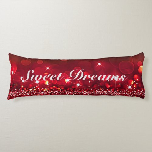 Sweet Dreams Sparkle Body Pillow