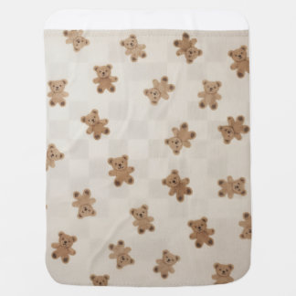 Sweet Dreams Teddy Bear Pattern Blanket