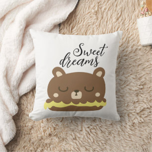 Sweet Dreams Throw Pillow