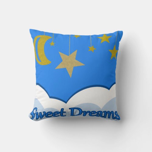 Sweet Dreams Throw Pillow