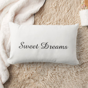 Sweet Dreams Throw Pillow – Cozy Decorative Cushio