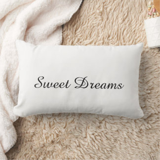 Sweet Dreams Throw Pillow – Cozy Decorative Cushio
