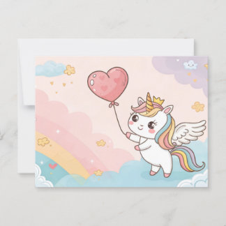 Sweet Dreams Unicorn Postcard