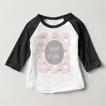 Sweet Dreams With Cats Baby T-Shirt