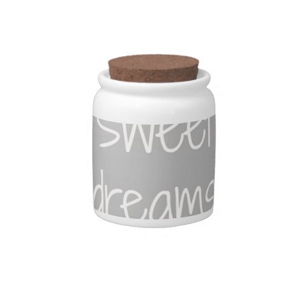 Sweet Dreams With Cats Candy Jars