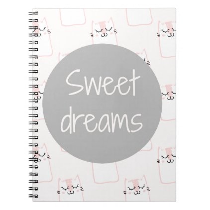 Sweet Dreams With Cats Notebook