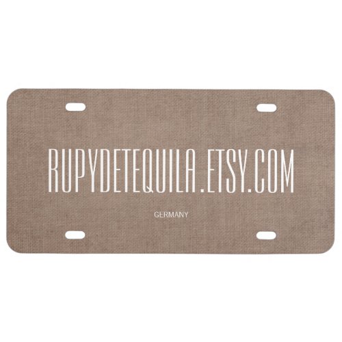 Sweet Driving 2014 License Plate
