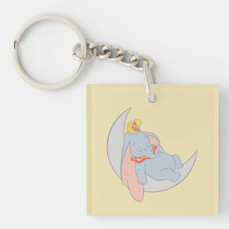 Sweet Dumbo and Timothy Sleeping Keychain