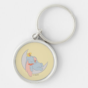 Sweet Dumbo and Timothy Sleeping Keychain