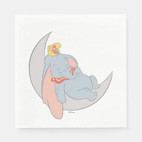 Sweet Dumbo and Timothy Sleeping Napkins