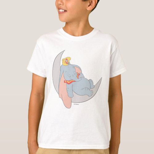 Sweet Dumbo and Timothy Sleeping T_Shirt