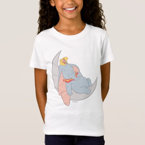 Sweet Dumbo and Timothy Sleeping T_Shirt