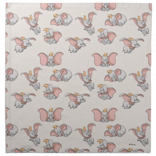 Sweet Dumbo Pattern Cloth Napkin