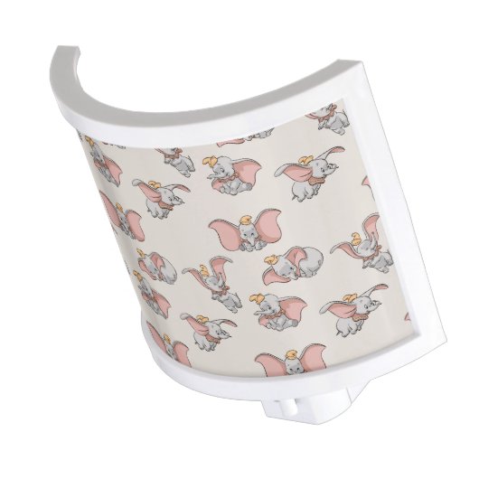 Sweet Dumbo Pattern Night Light (Angled)
