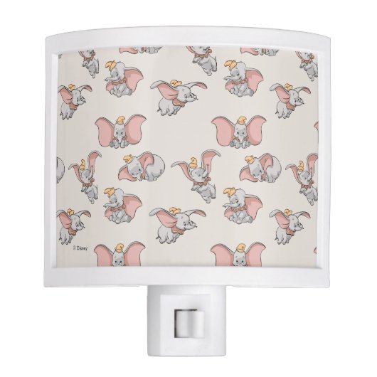Sweet Dumbo Pattern Night Light (Front)