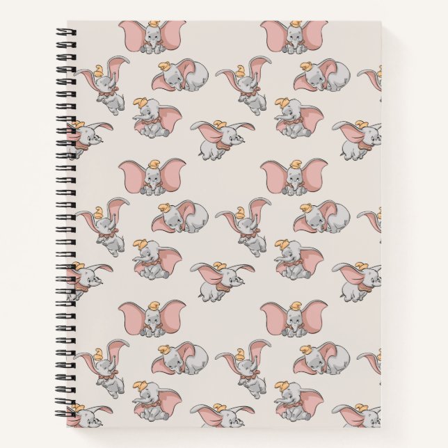 Sweet Dumbo Pattern Notebook (Front)