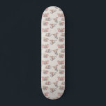 Sweet Dumbo Pattern Skateboard<br><div class="desc">This sweet pattern feature's Walt Disney's favorite elephant,  Dumbo.</div>