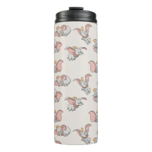 Sweet Dumbo Pattern Thermal Tumbler