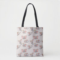 Sweet Dumbo Pattern Tote Bag