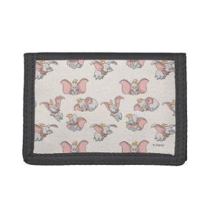 Sweet Dumbo Pattern Tri-fold Wallet