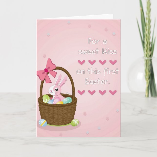 Sweet Easter Wishes Greeting Card (Front)