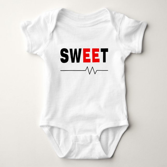 Sweet Electrical Engineer Baby Bodysuit (Front)