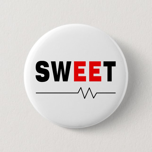 Sweet Electrical Engineer Button (Front)