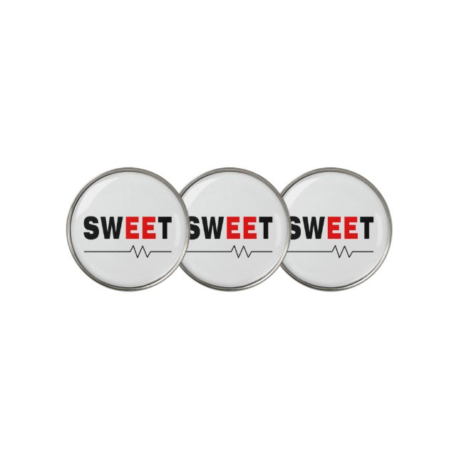 Sweet Electrical Engineer Golf Ball Marker (3 Up)