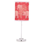 sweet elephant table lamp, nursery decor, coral lamp (Back)