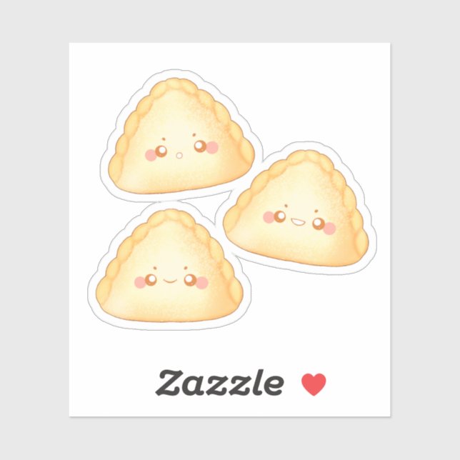 Sweet Empanadas De Leche Sticker (Sheet)