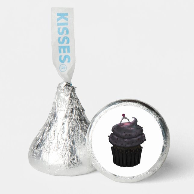 Sweet Engagement Cupcake Hershey®'s Kisses® (Front)
