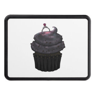 Sweet Engagement Cupcake Hitch Cover