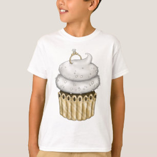 Sweet Engagement Cupcake T-Shirt